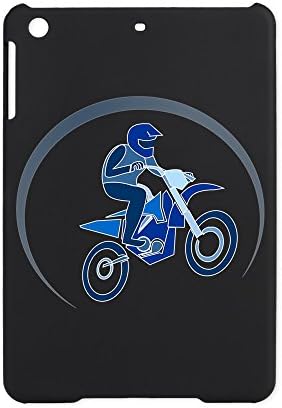ipad mini case crni motokross mx leteći bicikl s prljavštinom u plavoj boji