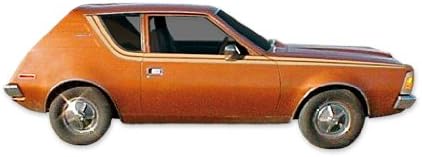 1972. AMC American Motors Gremlin naljepnice i pruge Kit - zlato/crno