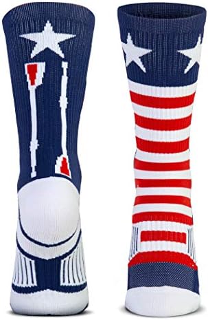 Atletske čarape za veslanje na dasci s polukružnom podstavom / tkane čarape za veslanje / više dizajna