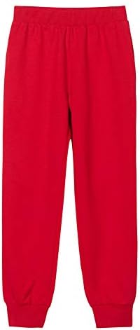 UnAcoo Girls Soft French Terry Pull-On Jogger hlače s labavim fit)