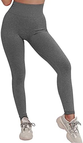 TWFRHC Womens Fitness Scrnch Buttle hlače fitness trbušnica kontrola joge teretane trkaće gamaše