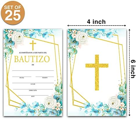 Pozivnica za krštenje, Bautizo Invititacione de Bautizo, pozivnice za krštenje s omotnicama za dječačke djevojčice krštenje Ceremonije