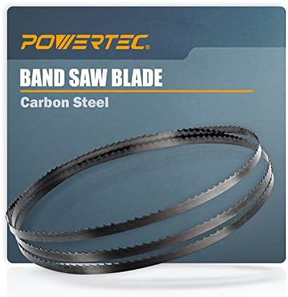 Powertec 13224 72-1/2 X 1/8 x 14 TPI Band Saw Blade, za obrtnika, Skil, Dremel 10 Bandsaw