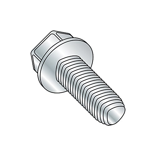 Mali dijelovi 1010RW čelični kovrtić navoja za metal, cink pozlaćen, šesterokutna glava, 10-24 veličina navoja, duljina 5/8