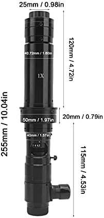 Objektiv okulara, koaksijalni optički mikroskop 9100-240 mm 400 mm objektiv mikroskopa za kamere industrijskog mikroskopa