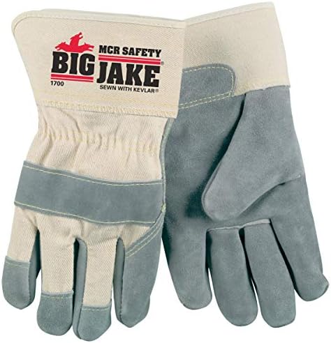 Memphis rukavica Big Jake bočne kožne rukavice od palminih rukavica SEIMES SE - 12 par