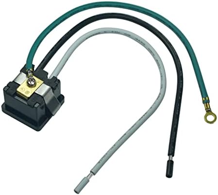 2pcs utičnica za montažu na AC ploču 15-inčni 125-inčni industrijski ženski utikač adapter s priključnom linijom 14-inčni, 3-pinski
