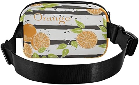 Voće narančaste uzorka fanny paketi za ženske muške vrećice s podesivim remenom modni struk paketi crossbody vrećica za vrećicu za