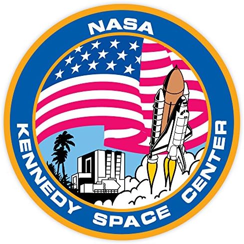 Naljepnica NASA-inog svemirskog centra JFK 4 4