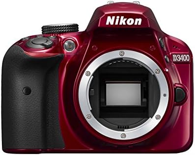 Nikon Digital s jednim lećama refleks kamera D3400 Body Red D3400RD