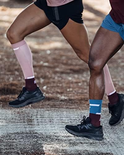 Muške čarape za trčanje s okruglim vratom od 9,0-čarape srednjeg kroja