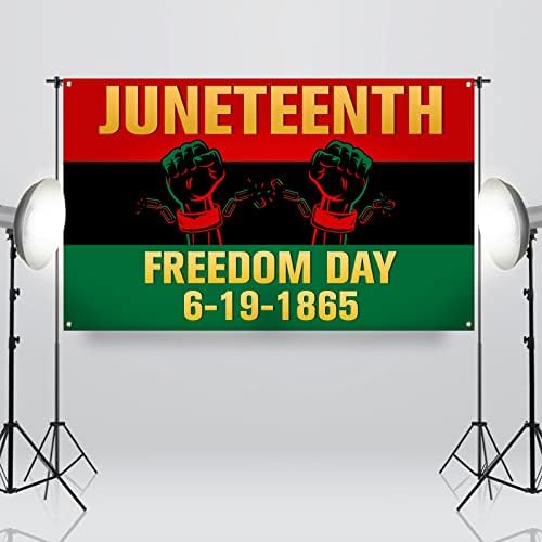 Sunwer Juneestome foto kabine pozadina Afroameričke crne slobode Dan slobode, 19. lipnja 1865. Proslava proslava Dekoracija