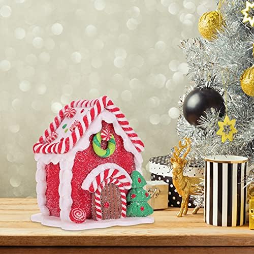 Toyandona 1 komadi božićna bombona Kuća božićno drvo viseće ukrasi božićna ukrasa za medenja