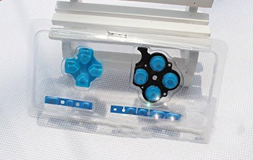 Plavi gumbi tipki za tipkovnicu Set Popravak zamjena za Sony PSP 3000 3001 tanka konzola
