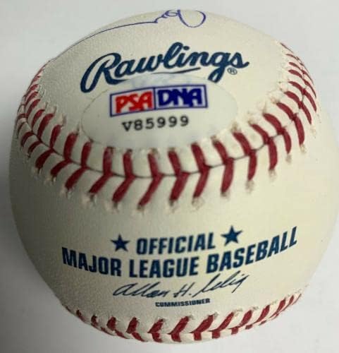 Dodgers 81 World Series MVPS potpisao MLB bejzbol Guerrero Cey Yeager PSA V85999 - Autografirani bejzbol
