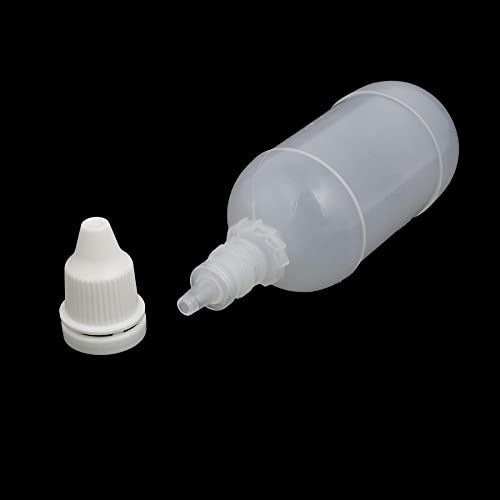 Izvor karata PE plastična spremnik za ispuštanje boca za odbacivanje 50 ml White Clear 5pcs