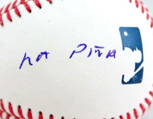 Yuli Gurriel Autografirani Rawlings OML bejzbol w/insc -jsa w auth *plava - Autografirani bejzbols