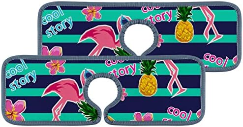 Kuhinjska slavina upijaju prostirka 2 komada Flamingo ananas slavina sudoper sudoper štitnik za zaštitu kupaonice i RV, hladnoće slavine