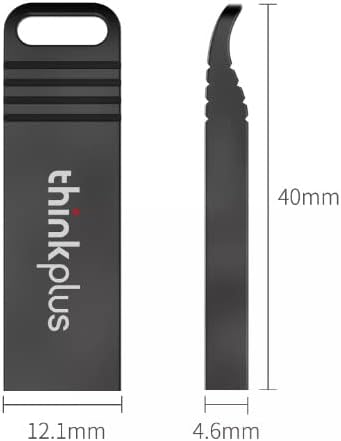 ThinkPlus USB Flash pogon 16GB, USB pogon Zink legura USB 3.1 Flash pogon vanjsko pohranu pogona memorija Stick Storage pogon tipke