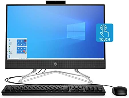 Najnovija HP ​​all-in-One Desktop | 22-inčni FHD IPS zaslon osjetljiv na dodir | AMD dvojezgreni Ryzen 3 3250U | 8GB DDR4 RAM 256GB