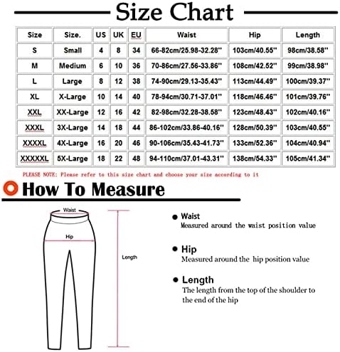 Comigeewa dame hlače grafički opuštene fit hlače lane casual flare široki nogu bootcut jesenske ljetne hlače 2023 moda odjeća