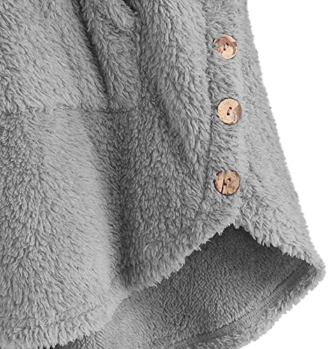 Ženski slatki džemperi za vez za runo mačje uho plus veličine kapuljače džepni vrh džemper proljeće 2023