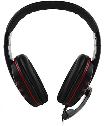 Žičane slušalice za igranje od 3,5 mm, slušalice za igranje preko uha, slušalice za poništavanje buke i mikrofon, za PC, prijenosno