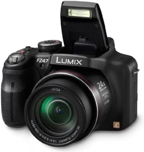 Panasonic Lumix DMC -FZ47K 12.1 MP Digitalni fotoaparat s 24xopticy zuom - crno