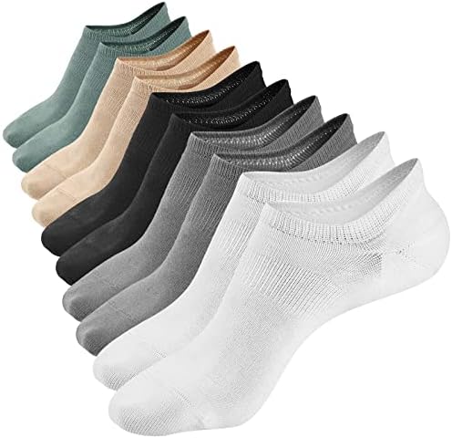 Kratke čarape s niskim izrezom za gležanj za muške pamučne neklizajuće čarape veličine 9 5 kom.