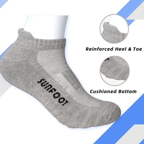 Čarape za gležnjeve, sportske kompresijske mrežaste podstavljene, prozračne, prozračne, niskog kroja, bez prikazivanja, Uniseks čarape