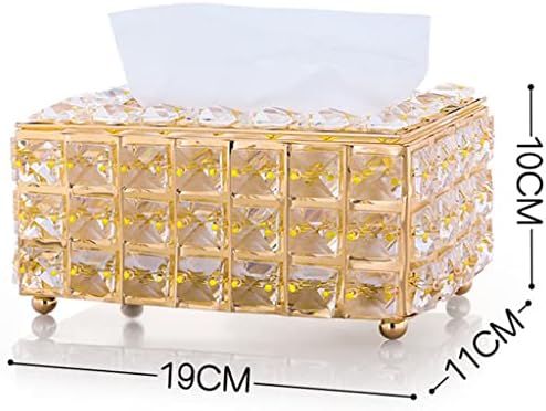Ylyajy Silver Crystal Tking Box Držač Crystal Cube Aptan Dissenter Dijamantni okviri Sparkle kutije