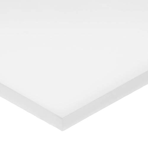 USA brtvljenje Bulk-PS-AC-399 Bijeli acetalni plastični list, 2-1/2 visina, 8 širina, 24 duljina