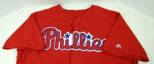 Philadelphia Phillies Alberto Tirado 47 Igra je koristila Red Jersey Ext S Training 4 - Igra korištena MLB dresova