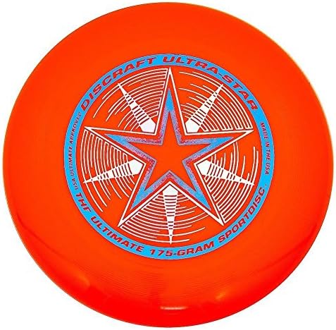 Discract Ultra-Stars Ultimate Frisbee 175 Gram Championship SportDiscs-Orange