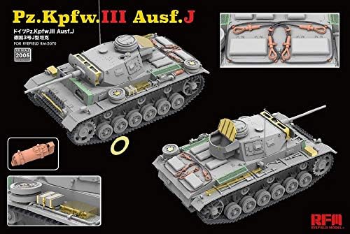 Model Rye polja RM-2005 1/35 Nadogradnja set za PZ.III Ausf.J za RM-5070
