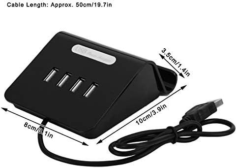 Stanica za punjenje, Smart USB Hub 4 USB priključke adapter za napajanje s dizajnom postolja za tablete iWatch Smart Phones AirPods