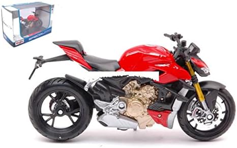 Model skale kompatibilan s Ducati Super Naked V4 S 2020 CRVENI 1:18 MAISTO MI20075