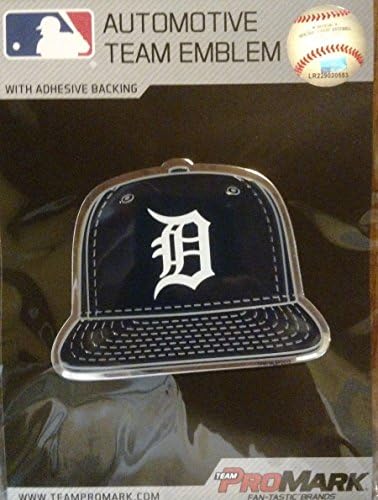 Detroit Tigers Special Edition Ball CAP podignuta boja Chrome Auto Emblem Home naljepnica
