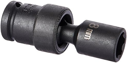 Siva pneumatska površinski pogon od 1/4 x 8 mm duboka utičnica