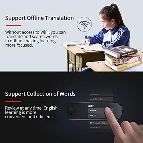 Prijenosna olovka-rječnik za skeniranje teksta, čitanje i prevođenje olovka-Prevoditelj za prijenos uređaj sa zaslonom osjetljivim