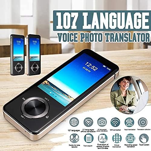 Instant Glasovni prevoditelj u stvarnom vremenu, prijenosni prevoditelj jezika u stvarnom vremenu, podržava 12 izvanmrežnih jezika