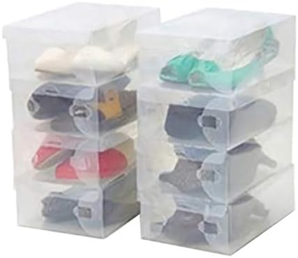 Kutija za cipele Anncus, 10pcs kutija za odlaganje cipela za dame muškarce - kutije za organizatore za organizator cipela - plastična