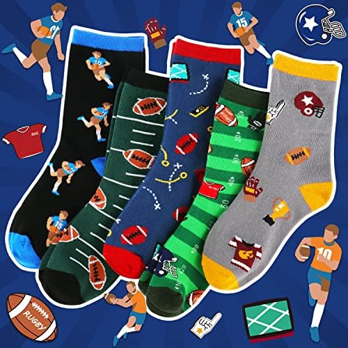 Čarape za dječake 8-12 godina nogometni Pokloni za dječake nogometne čarape smiješni pokloni za ljubitelje nogometa cool čarape-noviteti