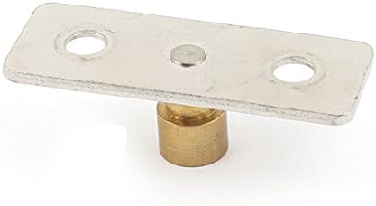 Okov za ormar promjera 10 mm metalna šipka vodilica kliznih vrata držač za zaključavanje ladica srebrni ton