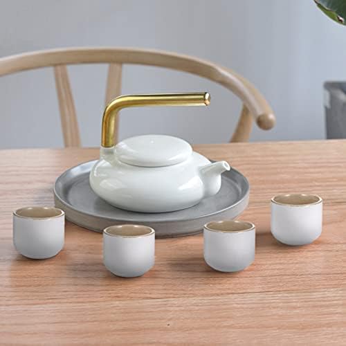 Clispeed stakleni čajnik set keramike sake set japanskog sake šalica i čajnika vina za posluživanje čaša kineski čaj za čaj čaj od