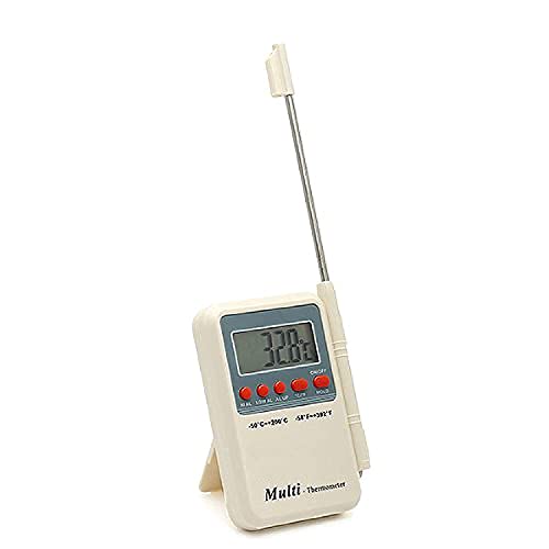 Digitalni termometar s više cijevi -50 ~ 300 inča s vanjskom osjetljivom sondom i prijenosnim digitalnim LCD zaslonom, precizan brzi
