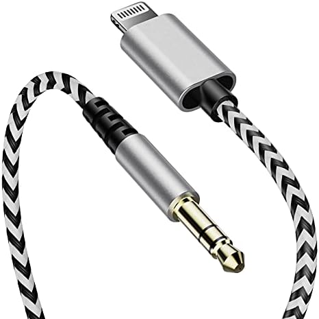 Adapter kabel za Apple Certified Lightning za Apple Certified Apple Certified do 3,5 mm Aux Aux Stereo audio kabel kompatibilan s iPhoneom