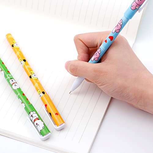 Kawaii kitty 10 olovke s više boja šarene gel tinte olovke slatka olovka set poklon za djecu djevojke djecu učenici tinejdžeri
