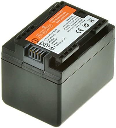 Jupio Digital Camcorder Zamjenska baterija za Canon BP-727, Grey