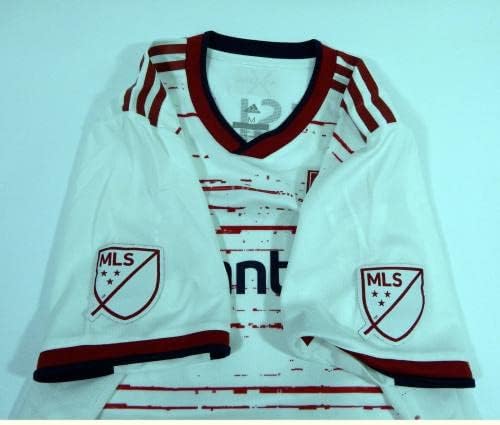 2019 Real Salt Lake Nick Besler 13 Igra korištena potpisana bijelog Jersey M DP38322 - Autografirani nogometni dresovi